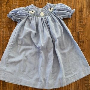 Dalmatian Smocked Dress